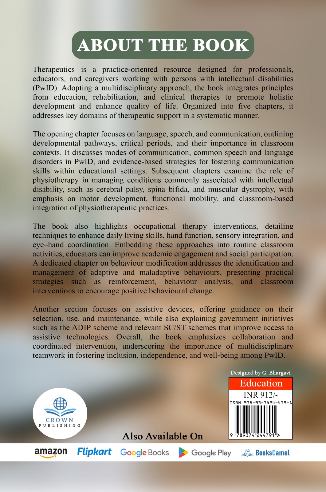 Therapeutics for Person with Intellectual Disabilities