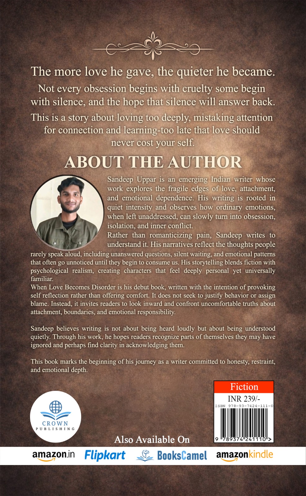 When Love Becomes Disorder: A Fictional Exploration of Attachment, Obsession, and Emotional Boundaries