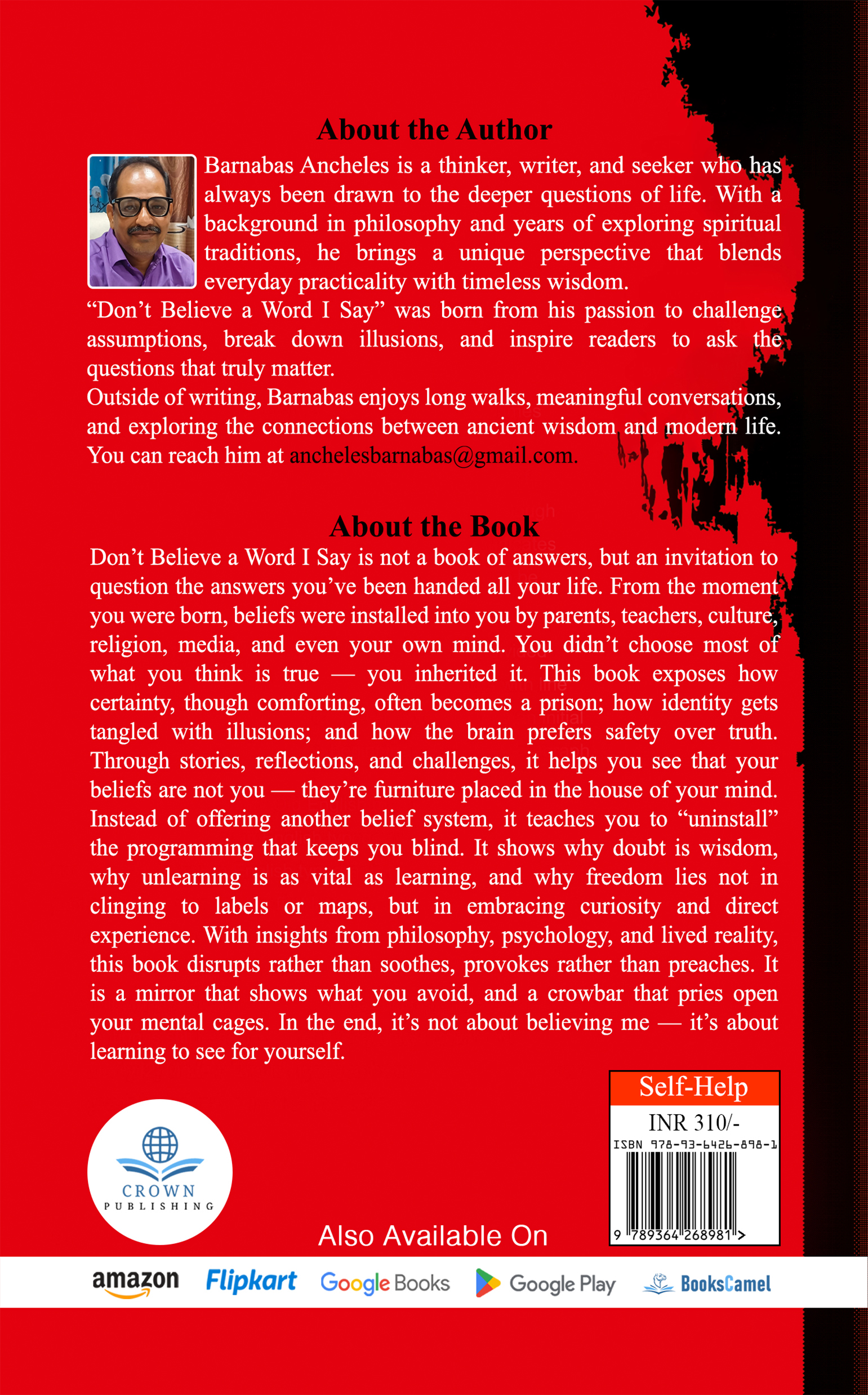 DON'T BELIEVE A WORD I SAY