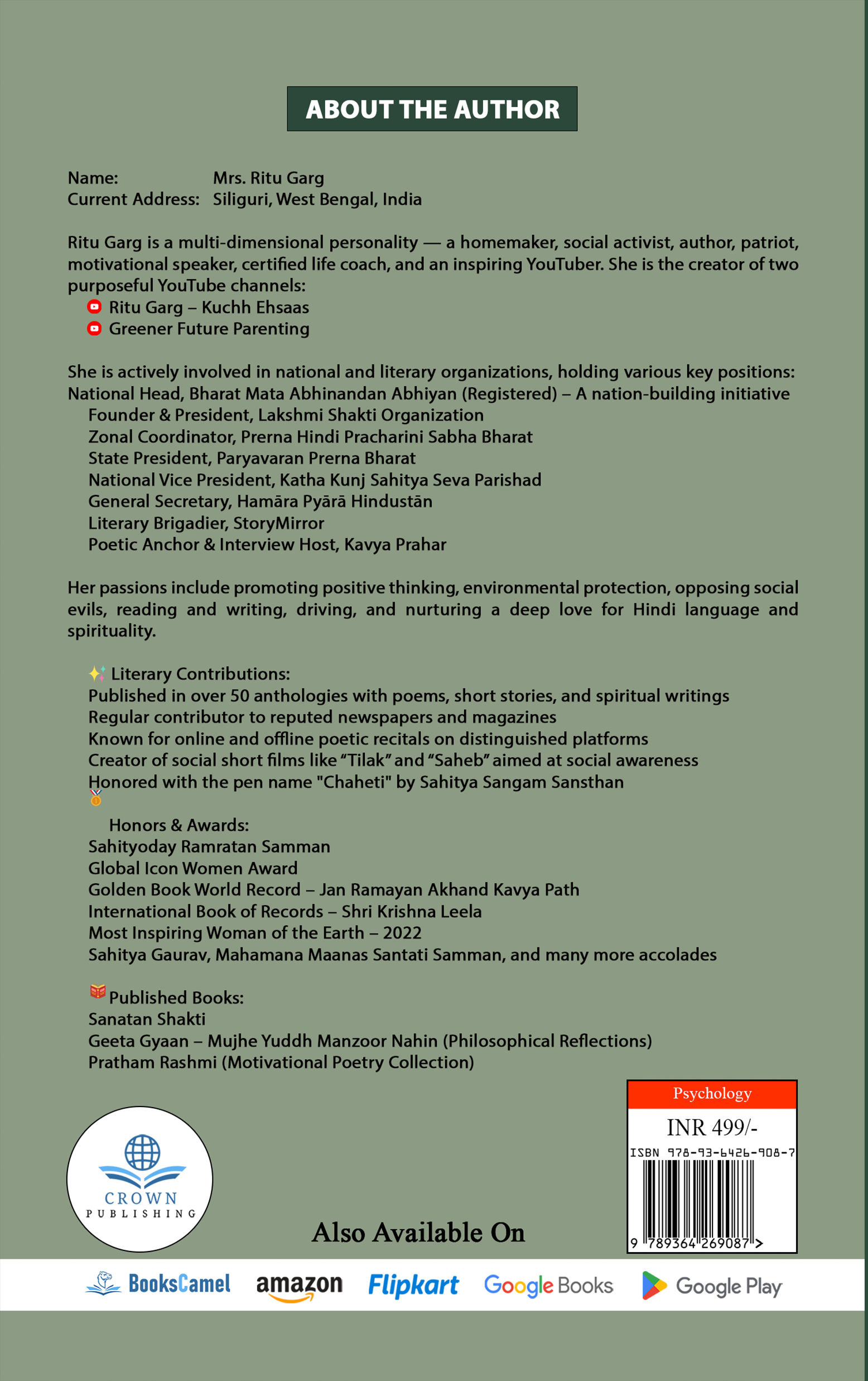 Guiding the inner spark nurturing the nature with in