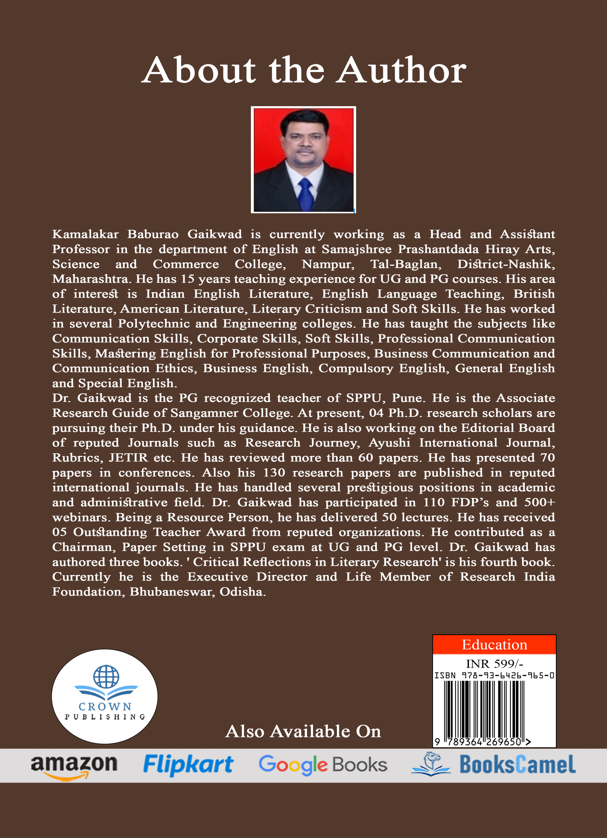'Critical Reflections in Literary Research'