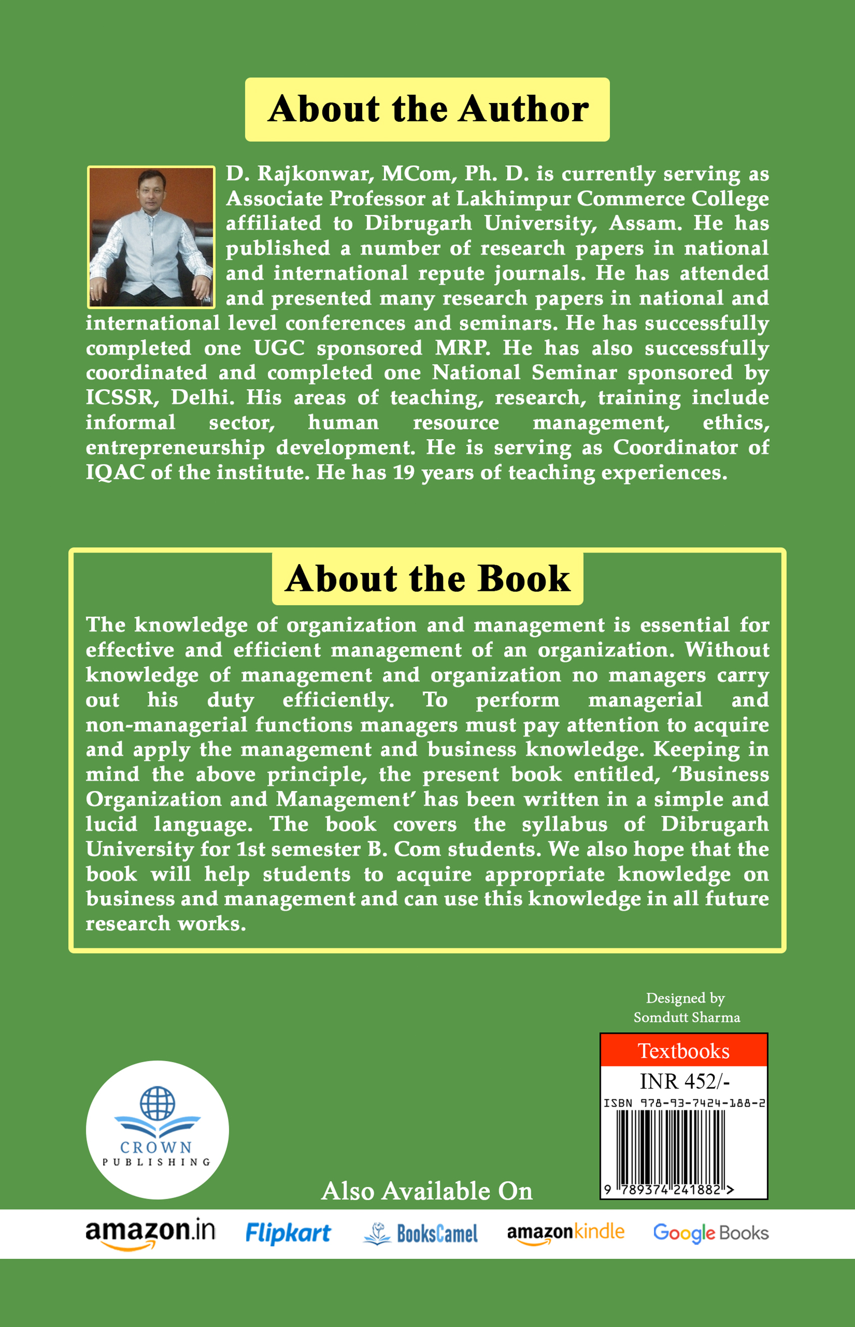 Business Organization and Management