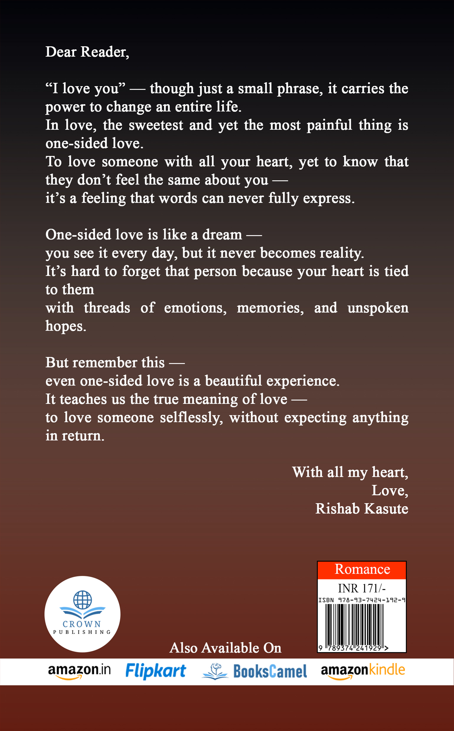 The shadow of love in vain