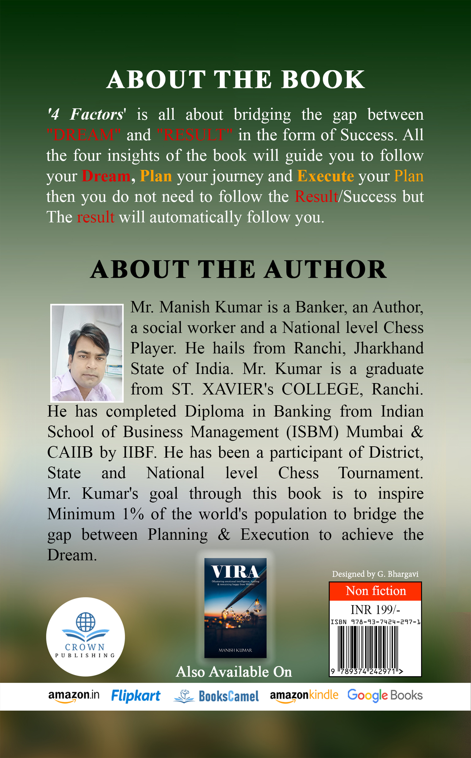 4 FACTORS DREAMING + PLANNING + EXECUTING = RESULT