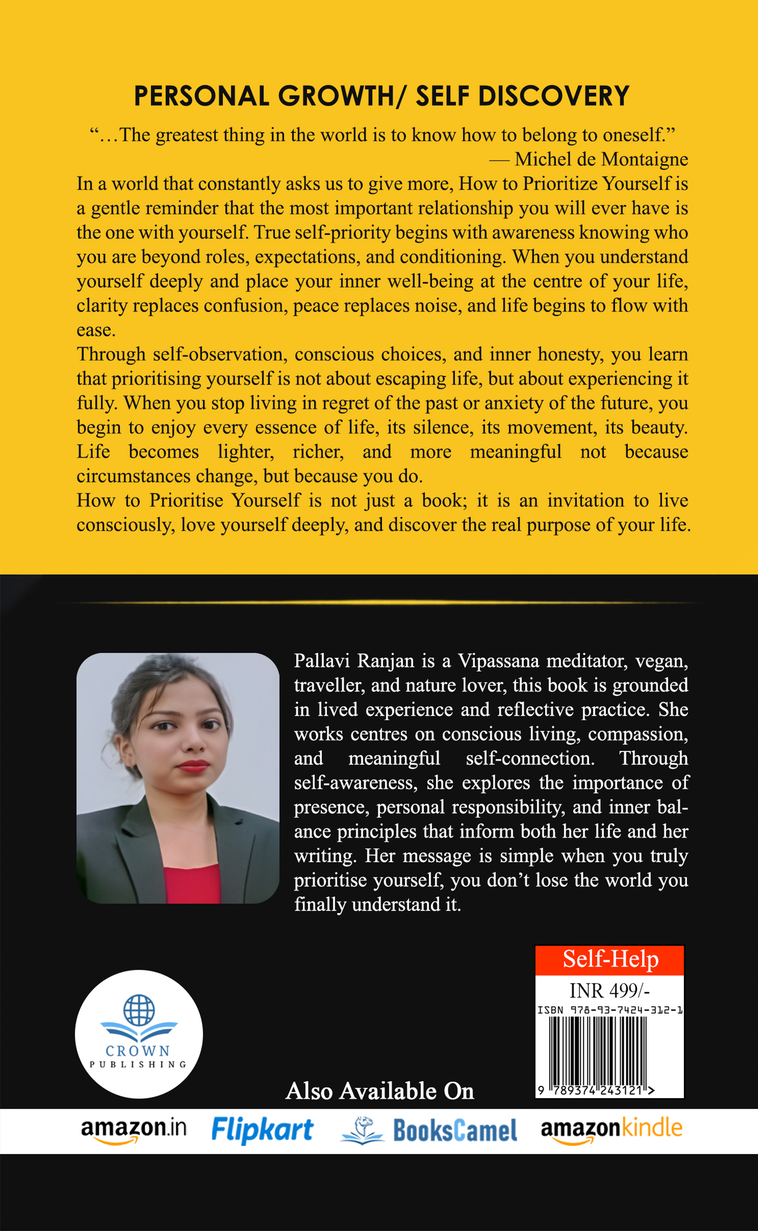 How to prioritize yourself