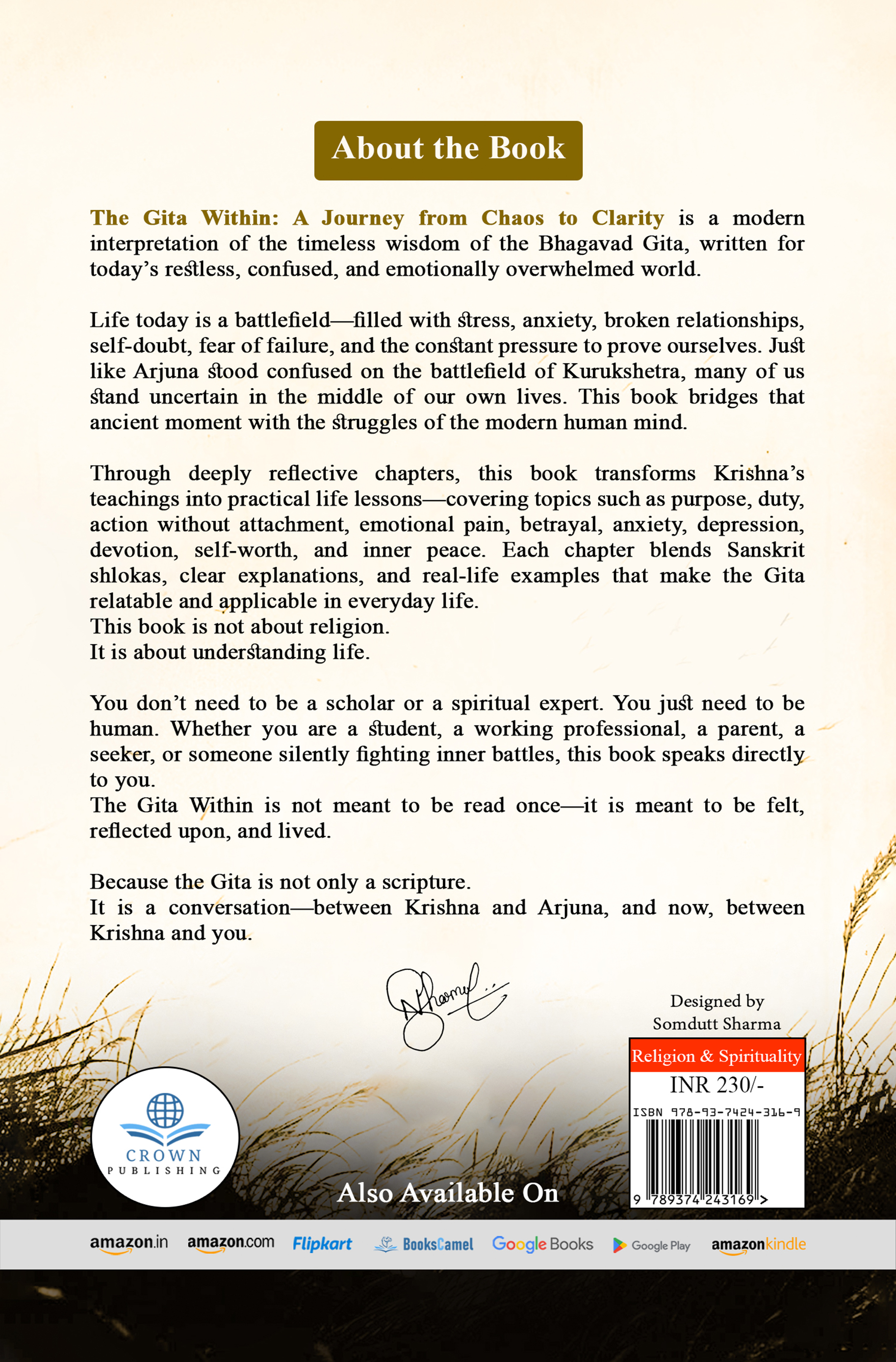 The Gita Within, A Journey from Chaos to Clarity