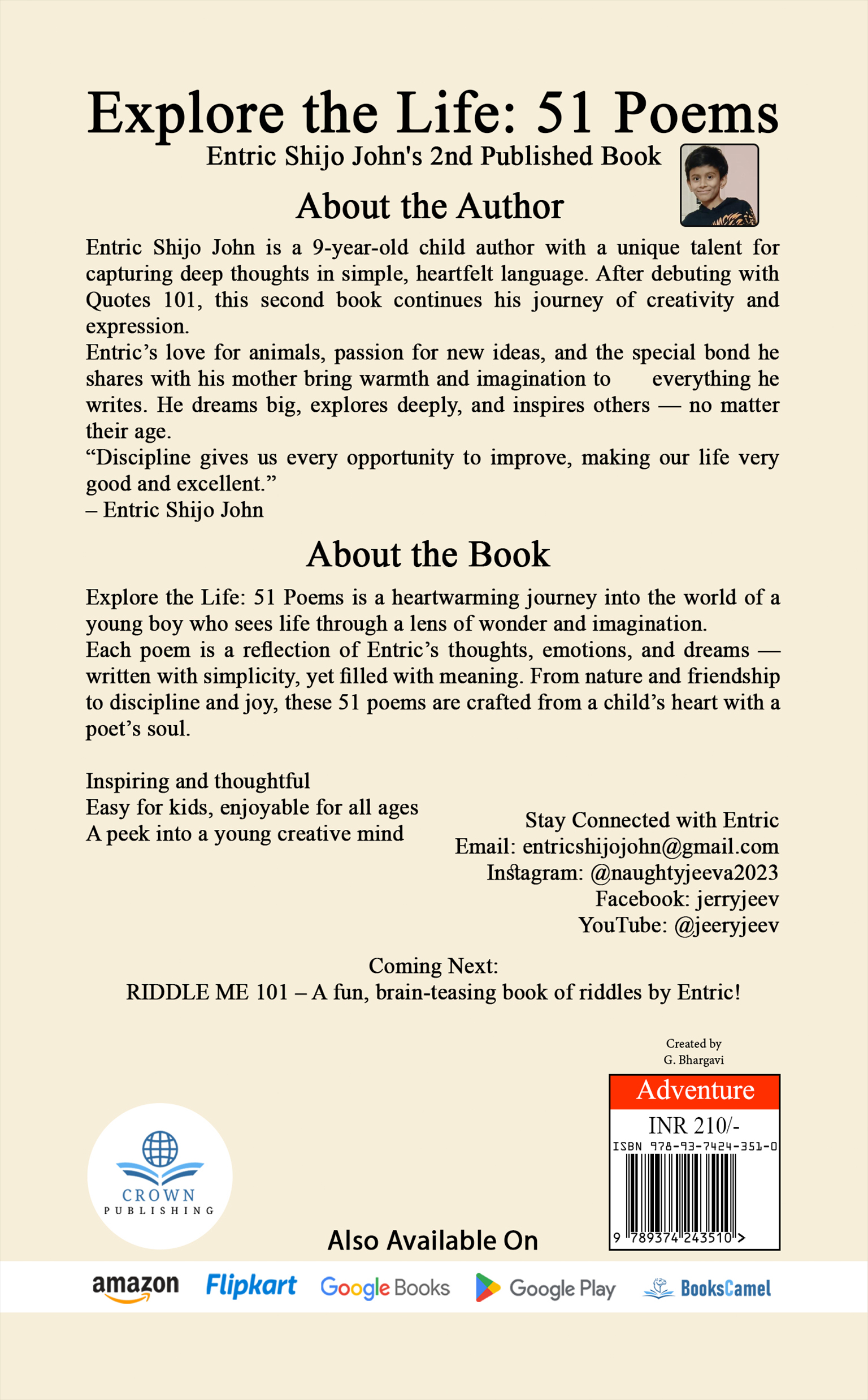  EXLORE THE LIFE 51 POEMS S