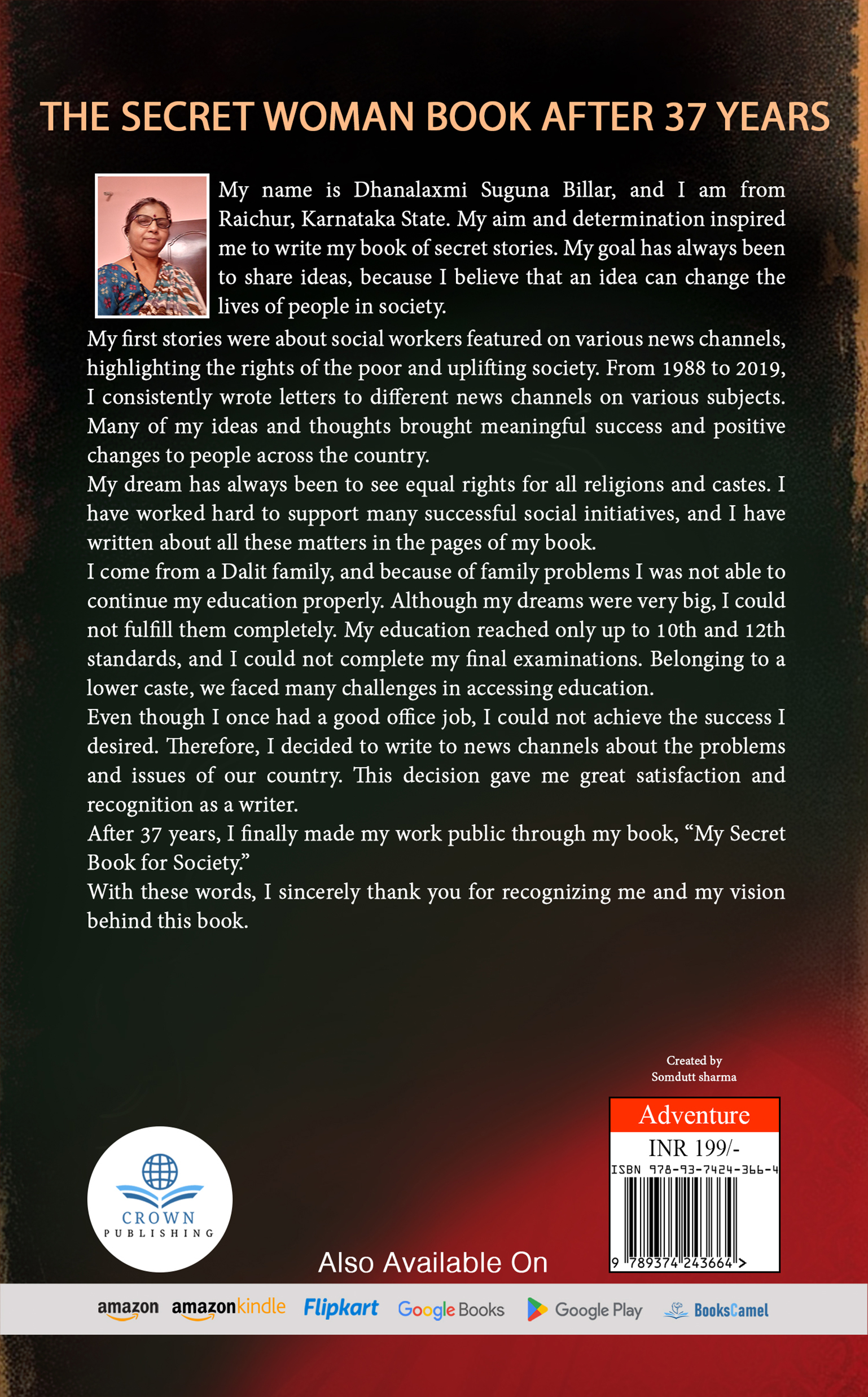 The secret woman book after 37 years