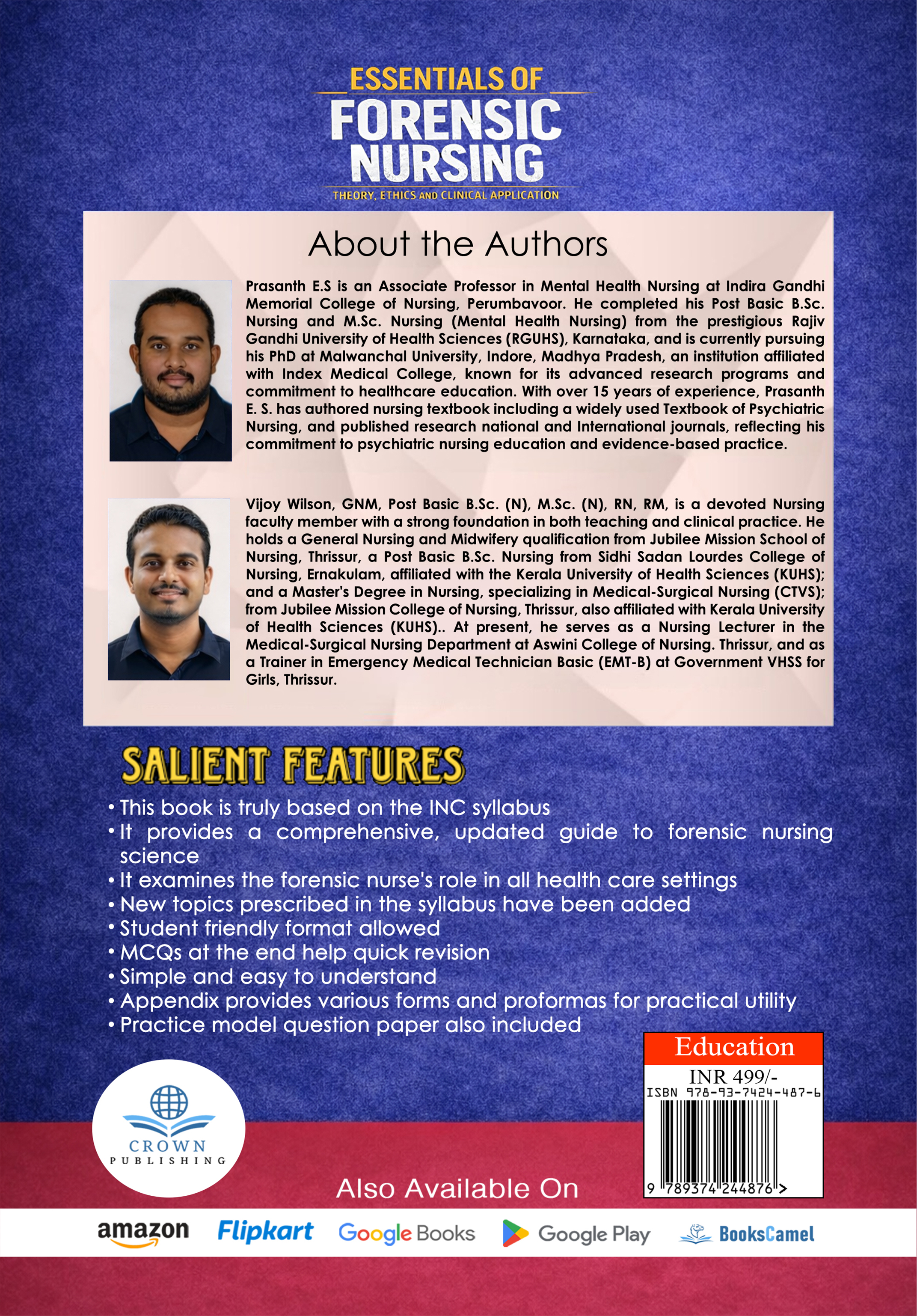 Essentials of Forensic Nursing: Theory, Ethics, and Clinical Applications