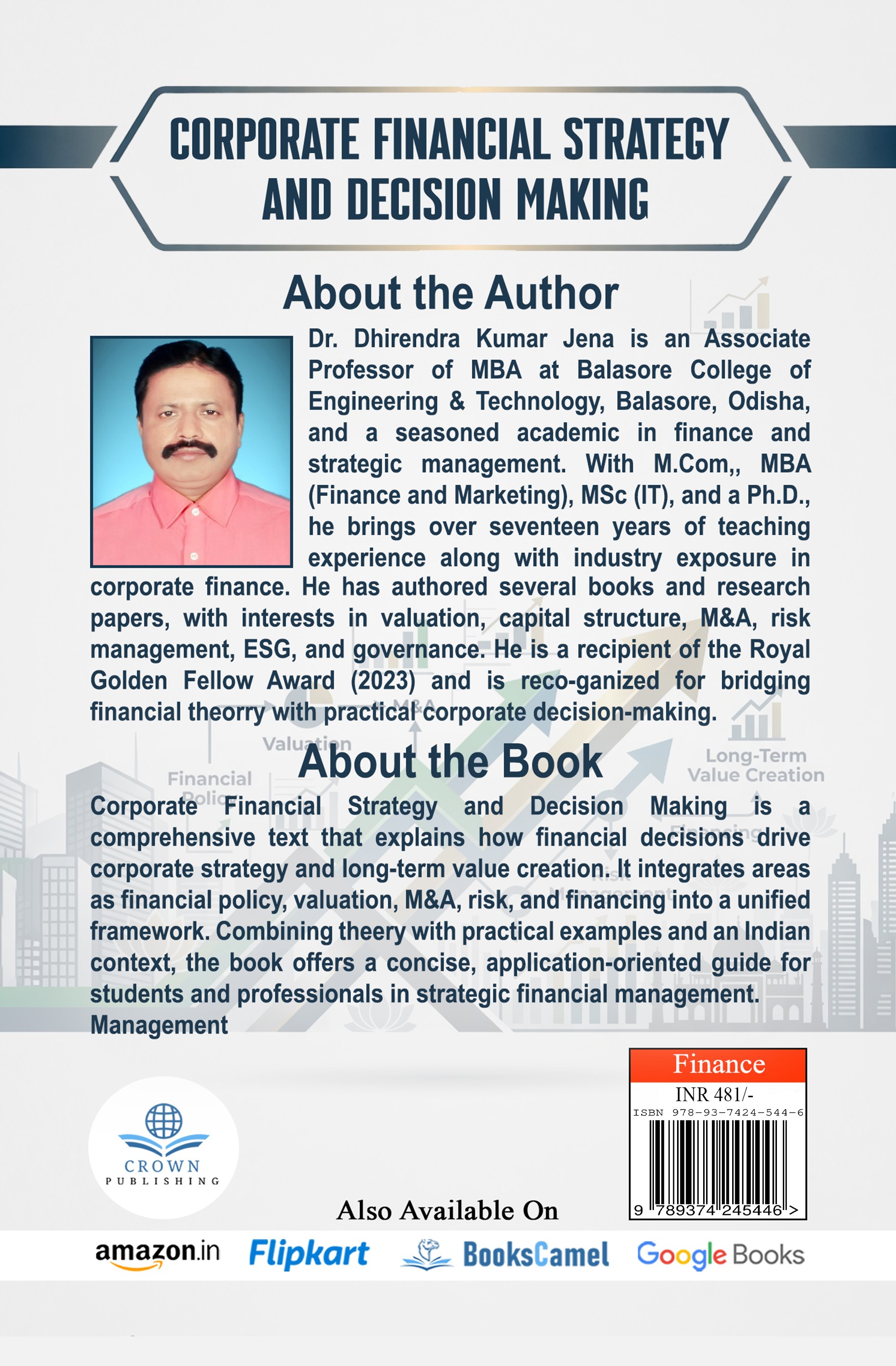 CORPORATE FINANCIAL STRATEGY AND DECISION MAKING