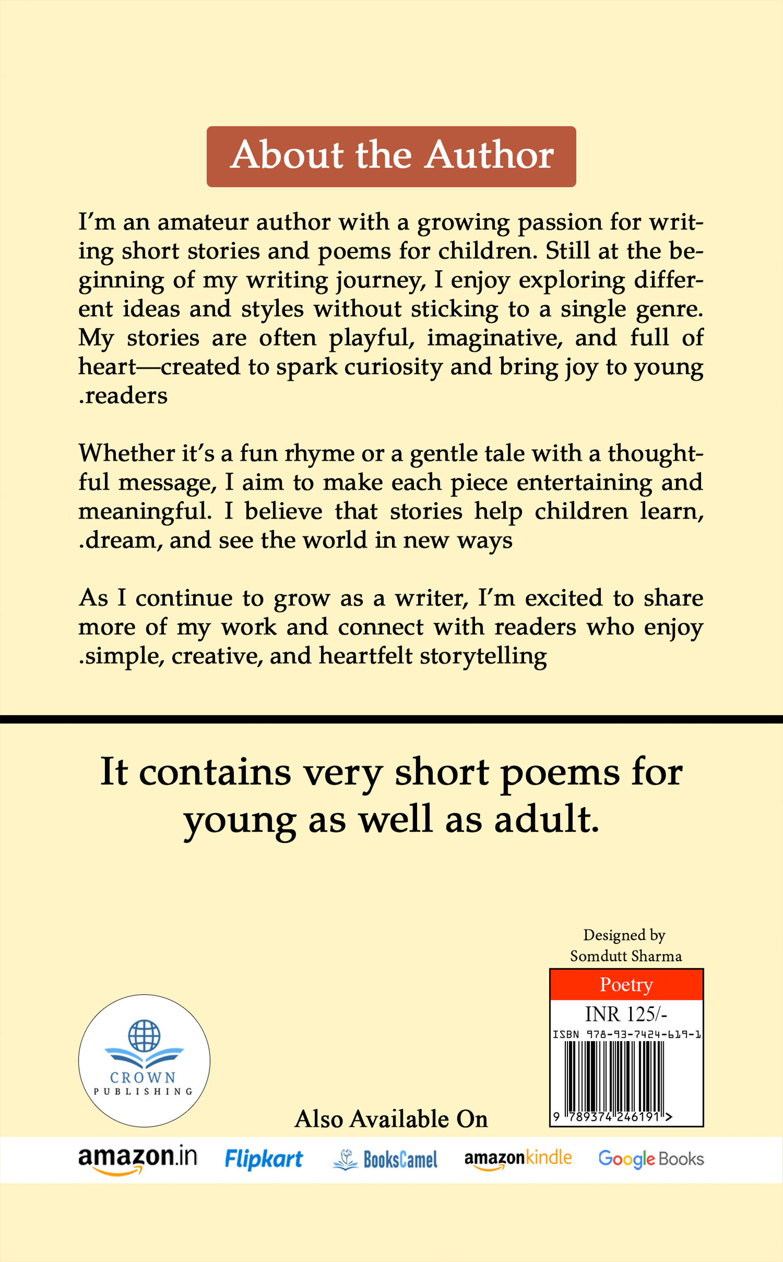 A Short Poetry Book