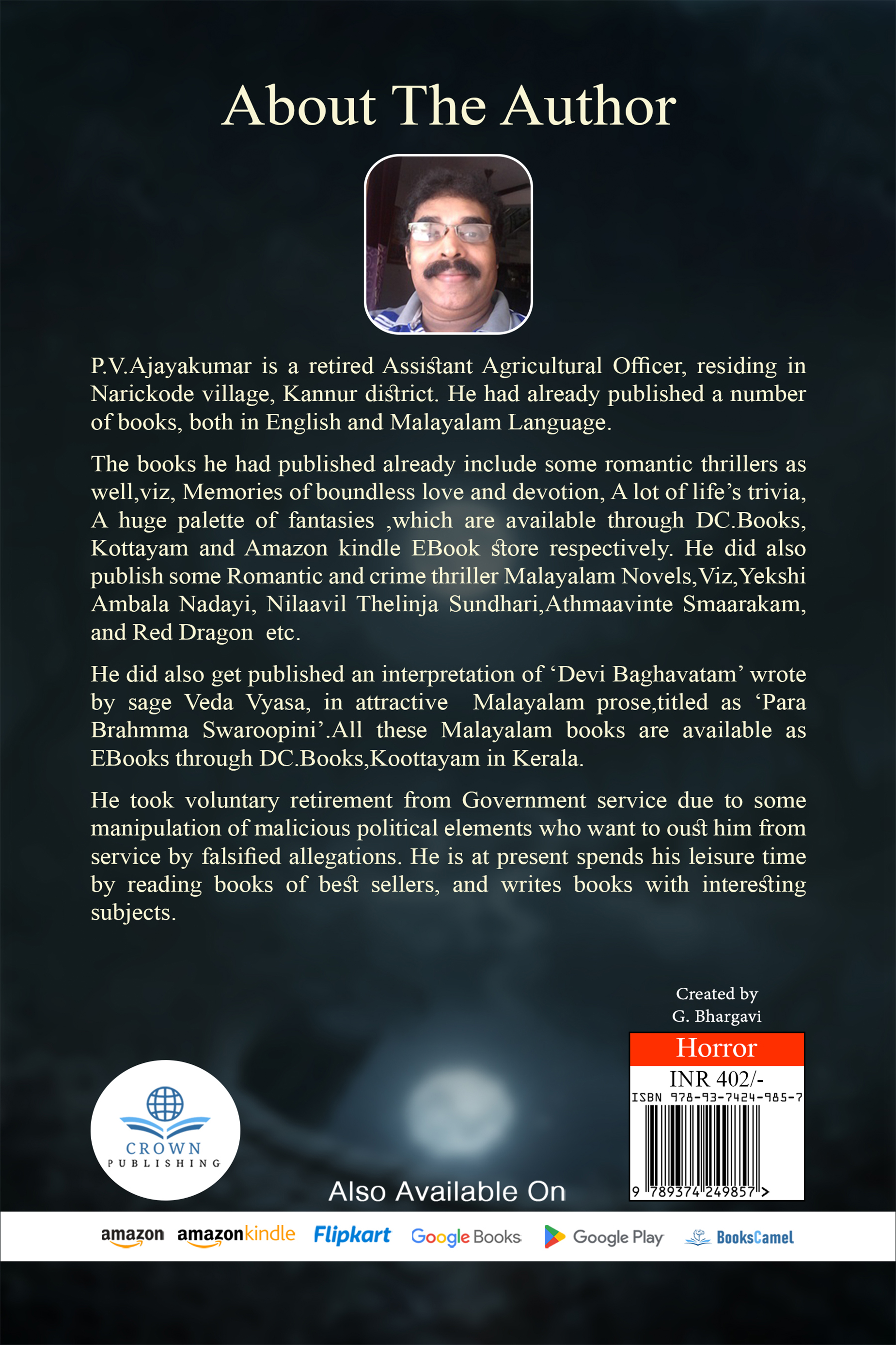 A Vamp in the moonlit night