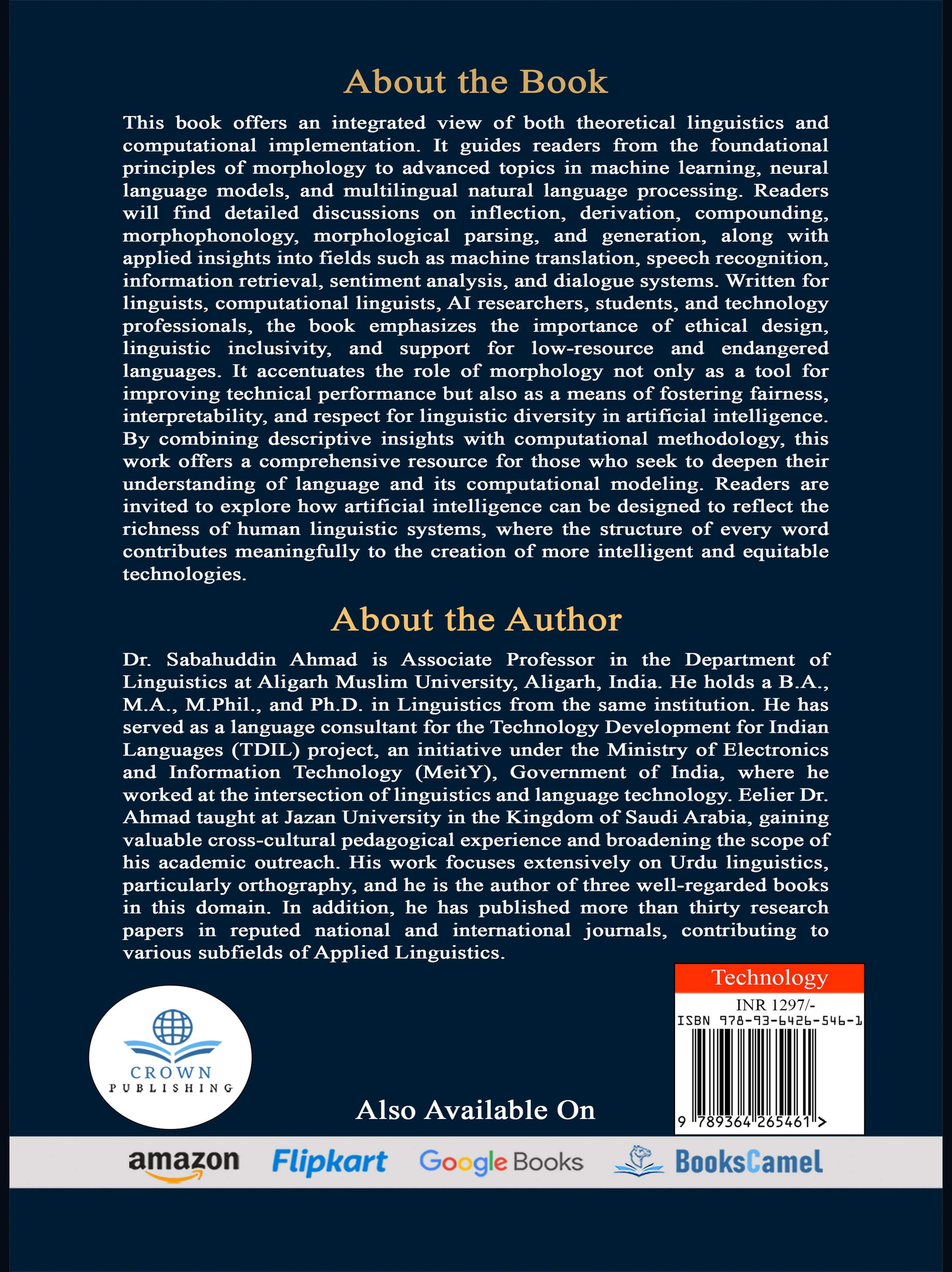 Artificial Intelligence and Word Morphology