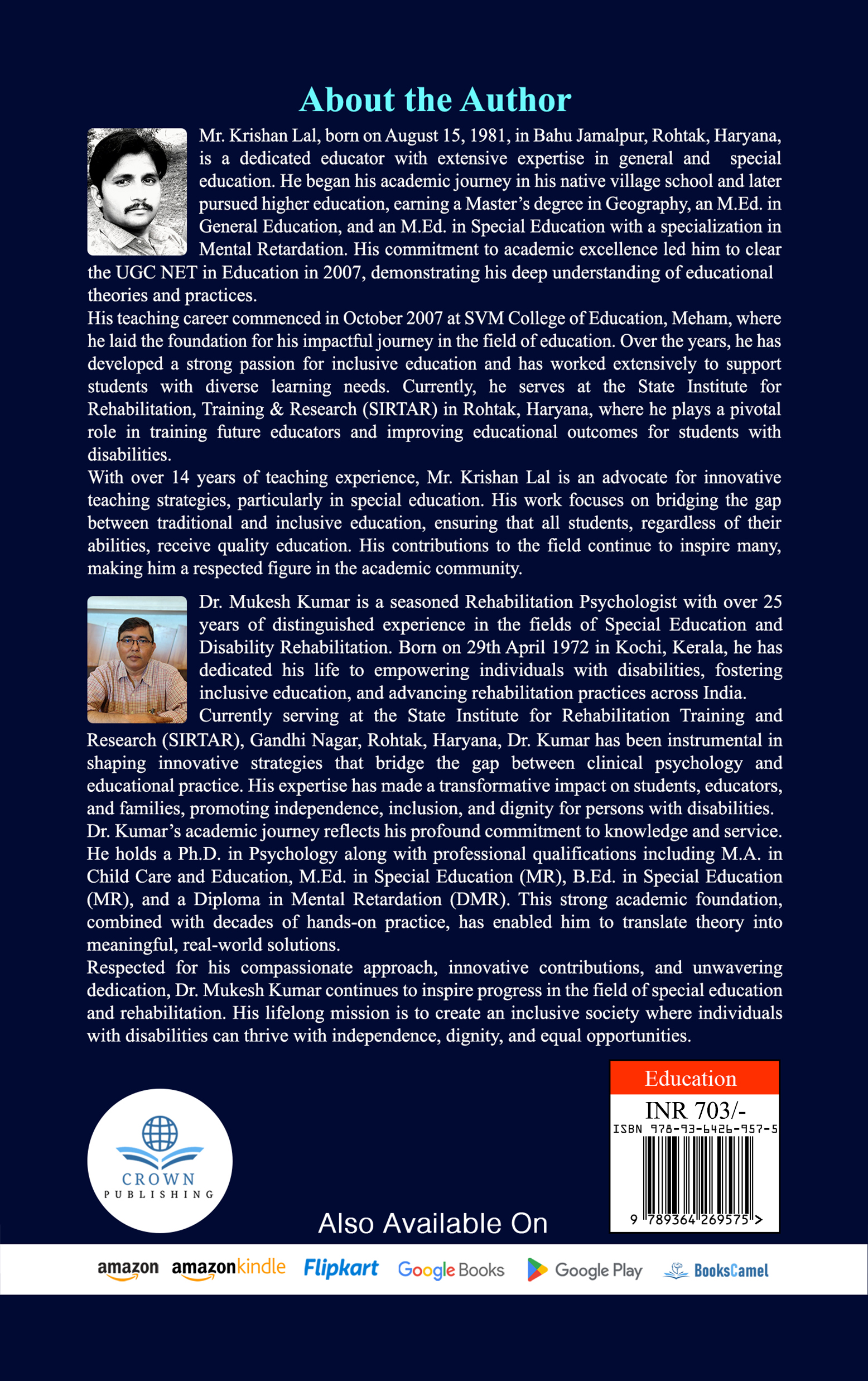 INTRODUCTION TO NEURO DEVELOPMENTAL DISABILITIES