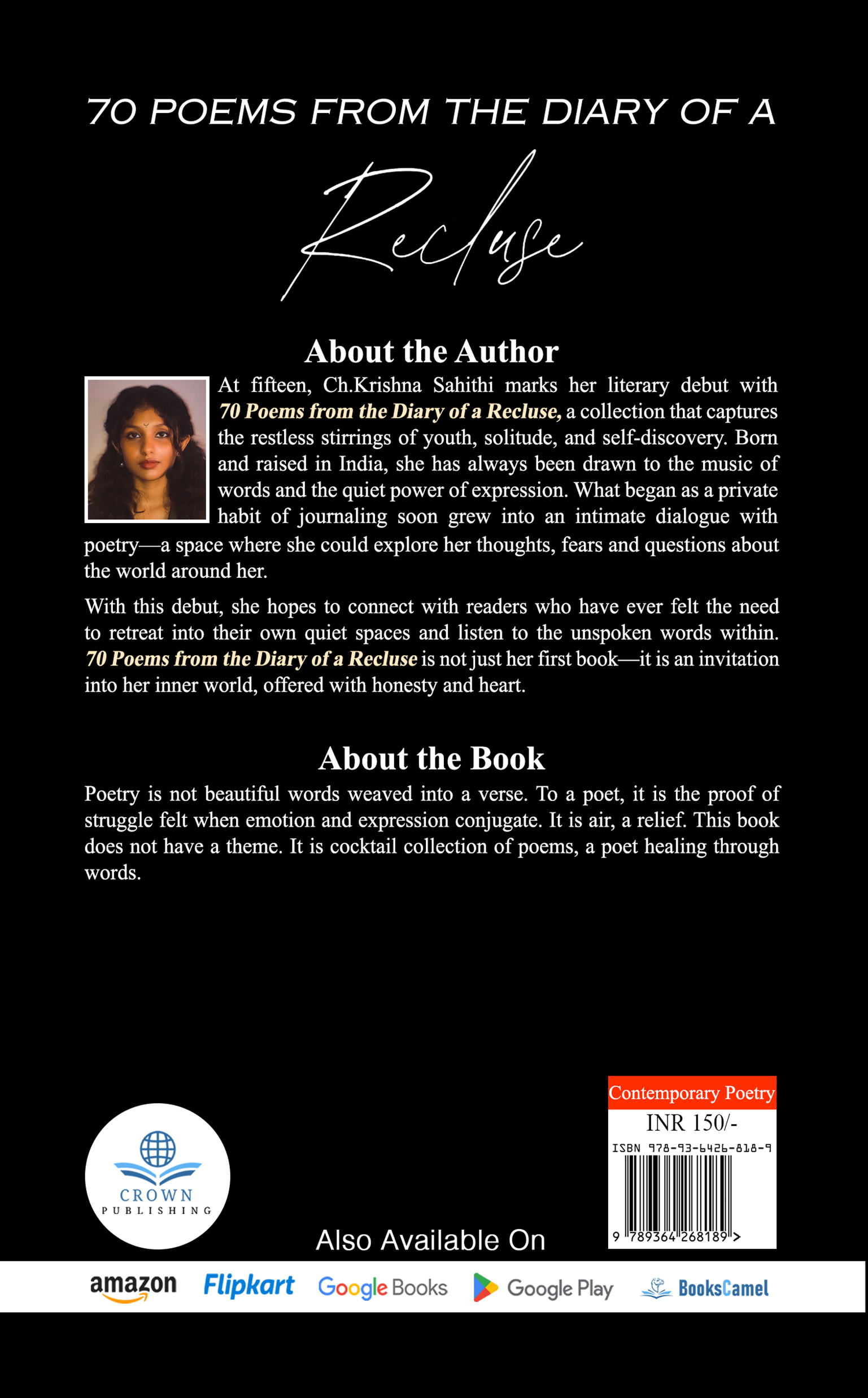 70 Poems from the Diary of a Recluse