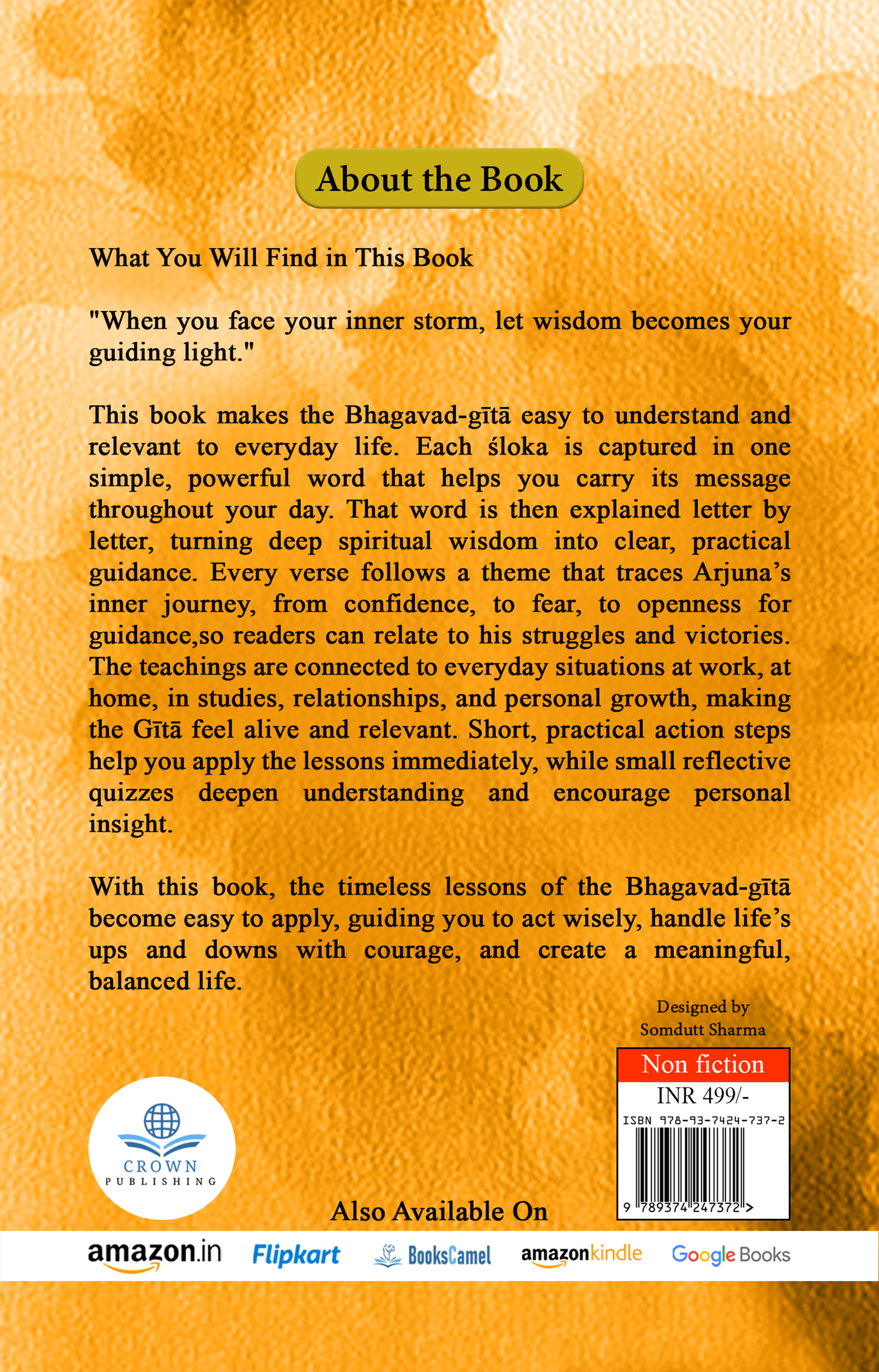 THE ONE WORD BHAGAVAD GÉTA