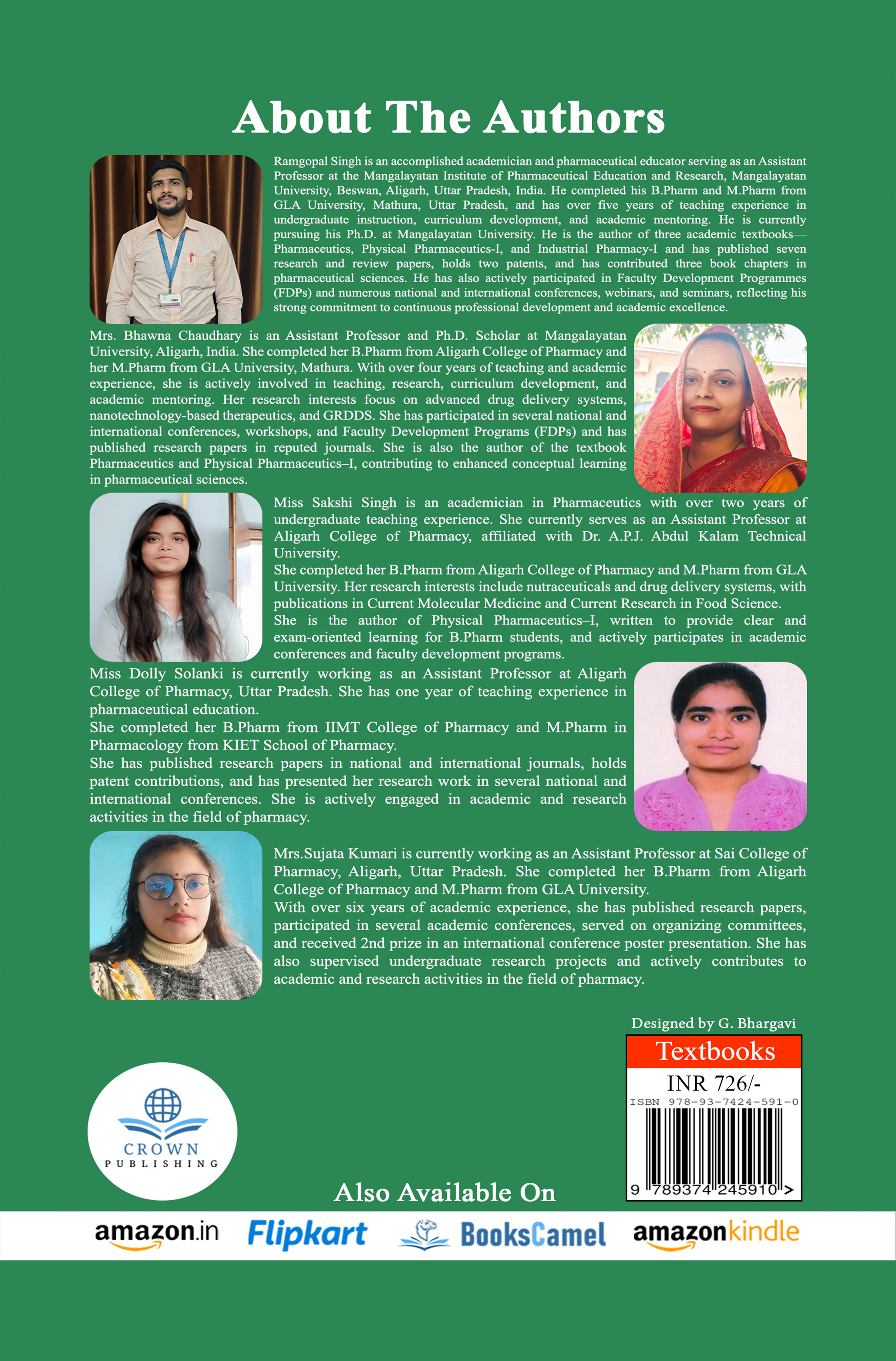 A TEXT BOOK OF PHYSICAL PHARMACEUTICS-II