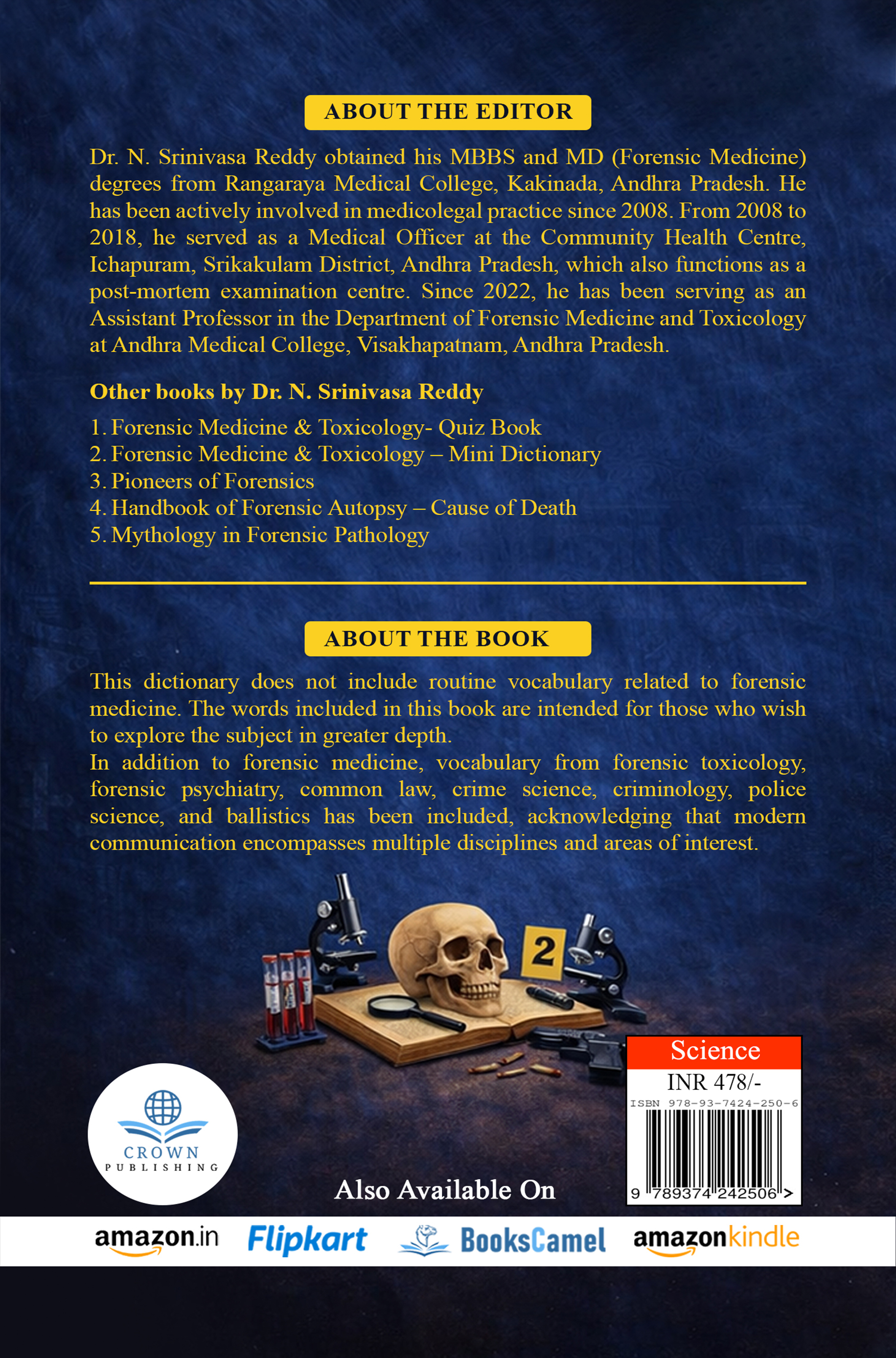 DICTIONARY OF FORENSIC MEDICINE