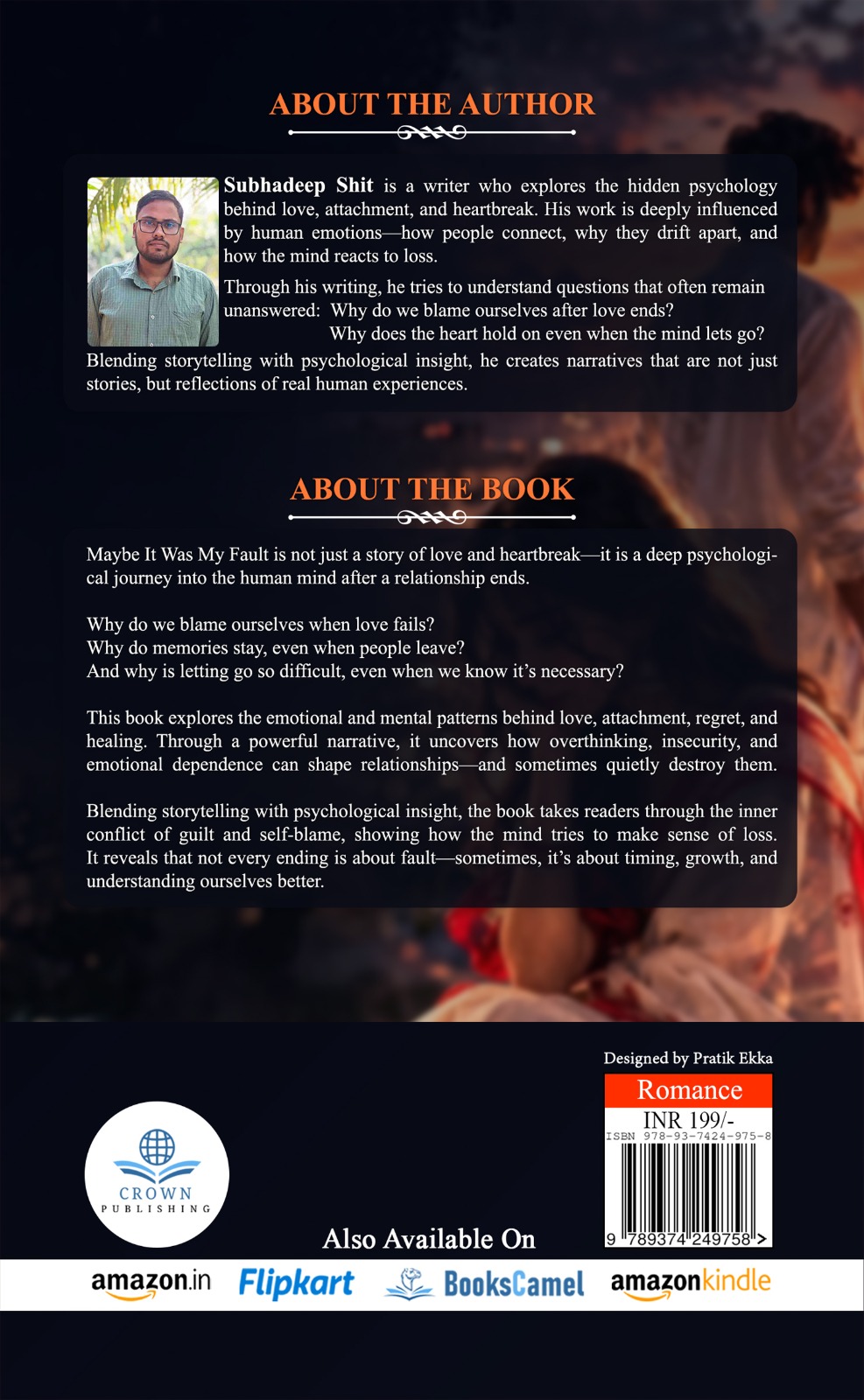 Maybe It Was My Fault