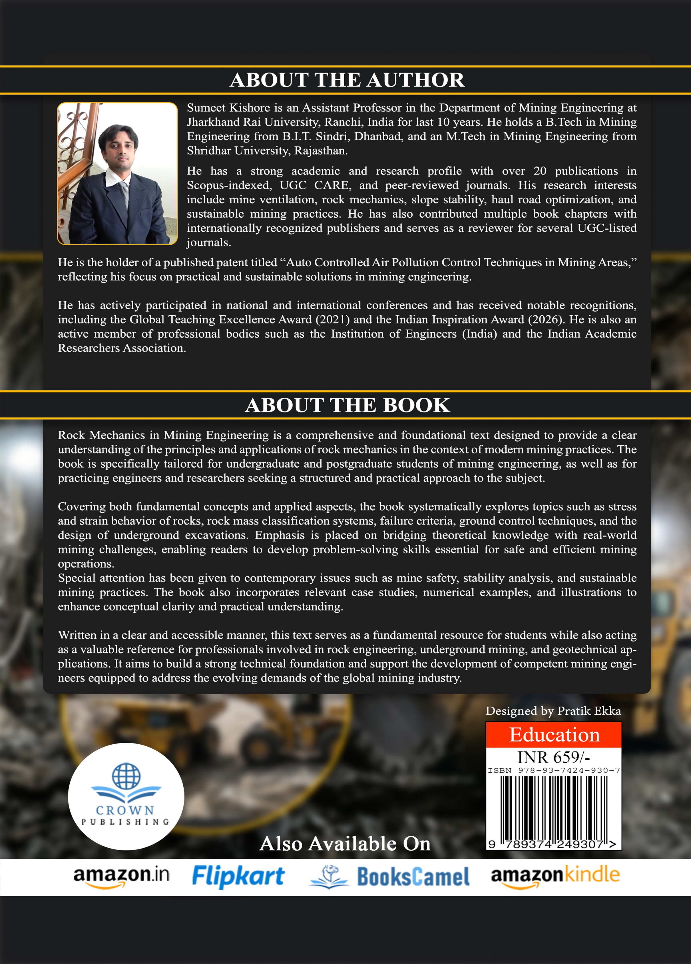 ROCK MECHANICS IN MINING  ENGINEERING 