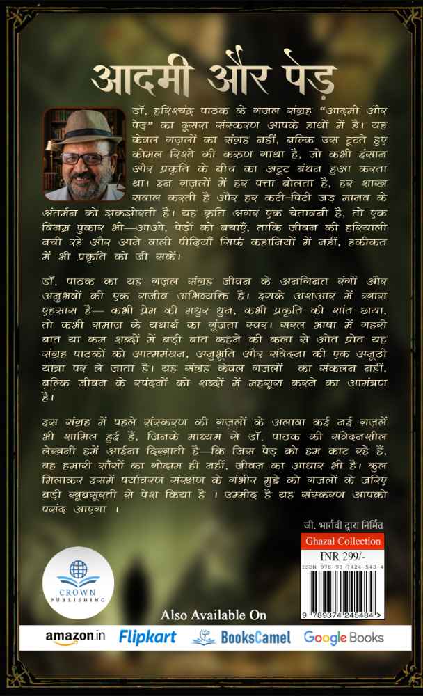 Aadmi Aur Ped Abhinav Ghazal Sangrah
