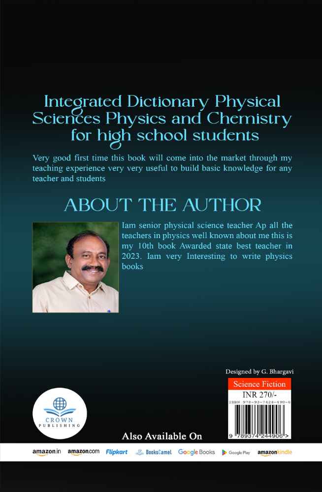INTEGRATED DICTIONARY PHYSICAL SCIENCES PHYSICS AND CHEMISTRY FOR HIGH SCHOOL STUDENTS.