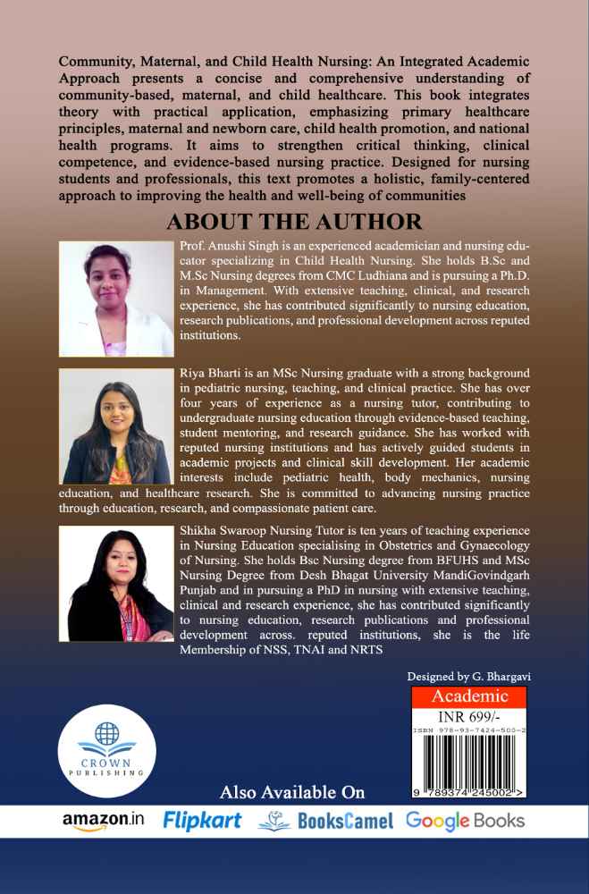 Foundations of Community, Maternal and Child Health Nursing