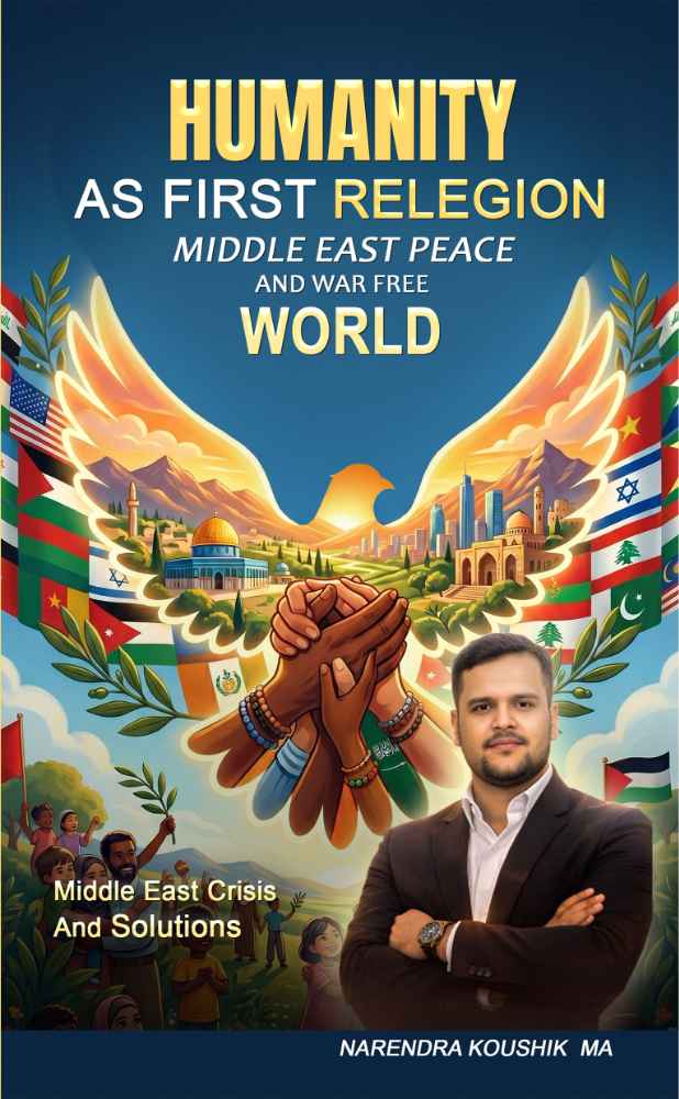 HUMANITY AS FIRST RELEGION MIDDLE EAST PEACE AND WAR FREE WORLD