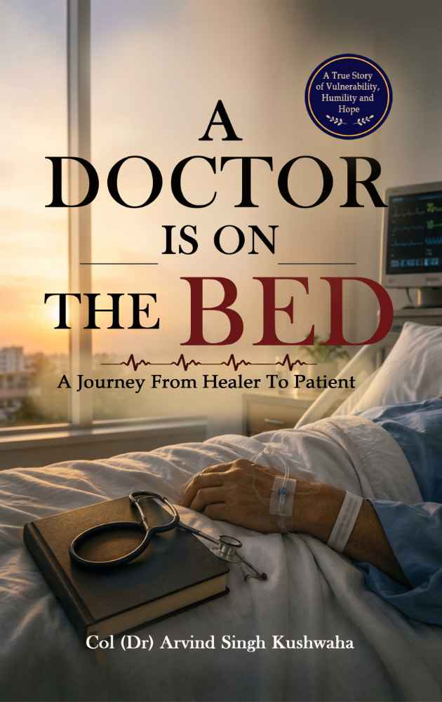 A DOCTOR IS ON THE BED